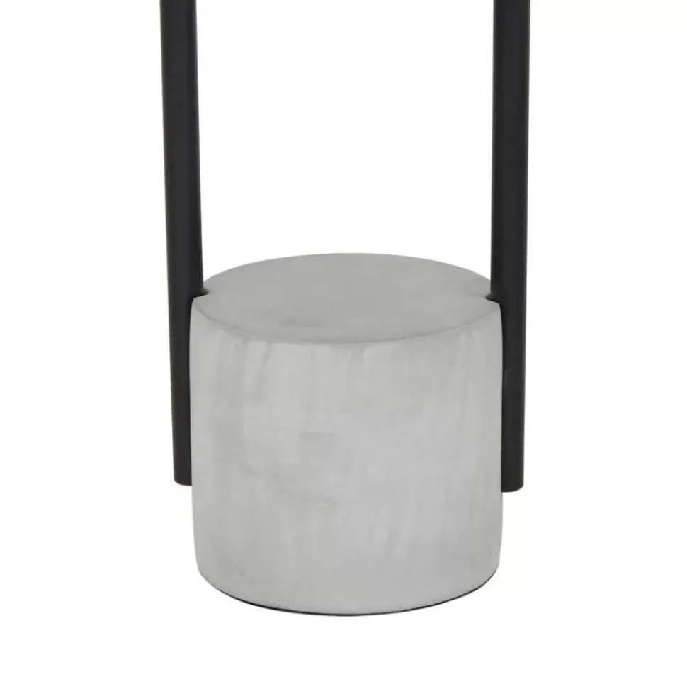 Grose Tischlampe Pipero Mit Betonfus