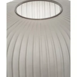 Grose Tischlampe Sober Mit Glasschirm