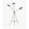 Grose Tripod-Stehlampe Neron