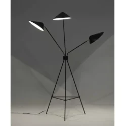 Grose Tripod-Stehlampe Neron