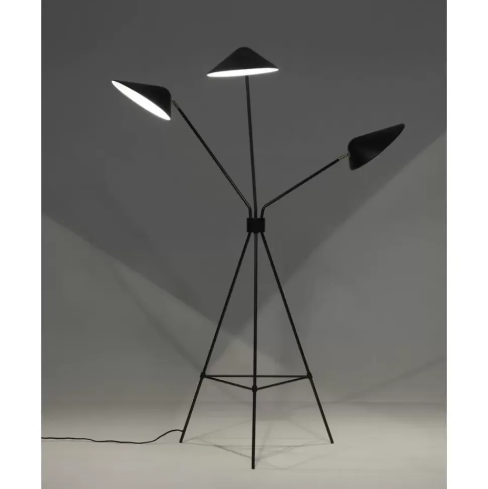 Grose Tripod-Stehlampe Neron