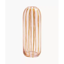 Handbemalte Glas-Vase Sweep