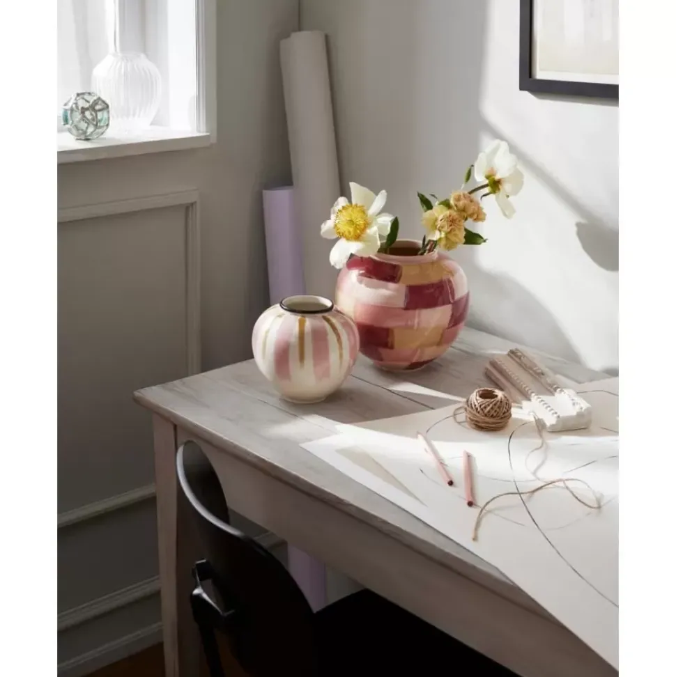 Handbemalte Porzellan-Vase Canvas
