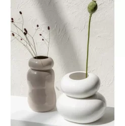 Handgefertigte Design-Vase Pebbles