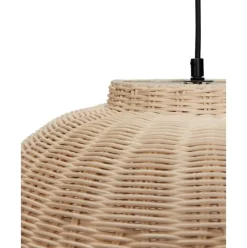 Handgefertigte Rattan-Pendelleuchte Chand
