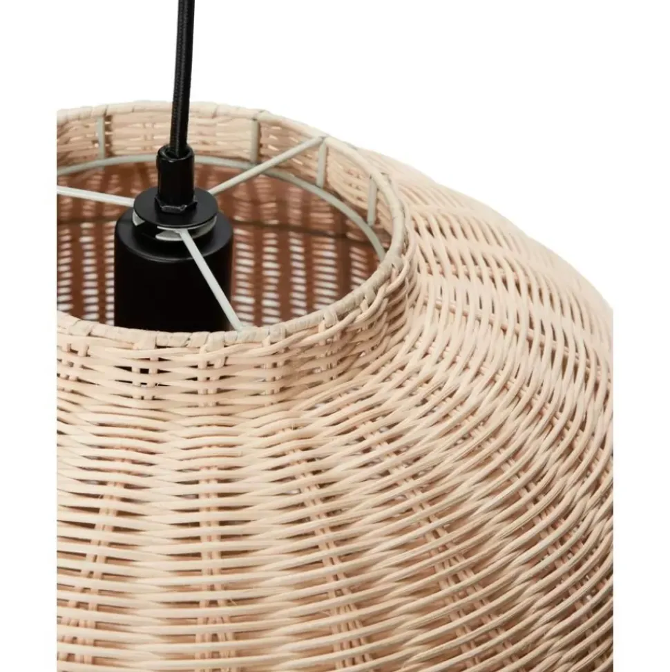 Handgefertigte Rattan-Pendelleuchte Chand
