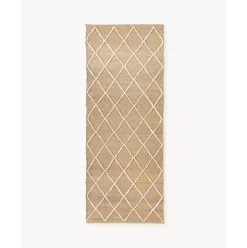 Handgefertigter Jute-Laufer Kunu