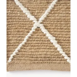 Handgefertigter Jute-Laufer Kunu