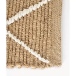Handgefertigter Jute-Laufer Kunu