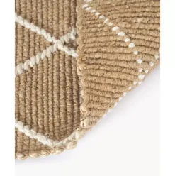 Handgefertigter Jute-Laufer Kunu