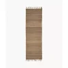 Handgefertigter Jute-Laufer Naturals Mit Fransen
