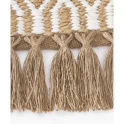 Handgefertigter Jute-Laufer Ramos