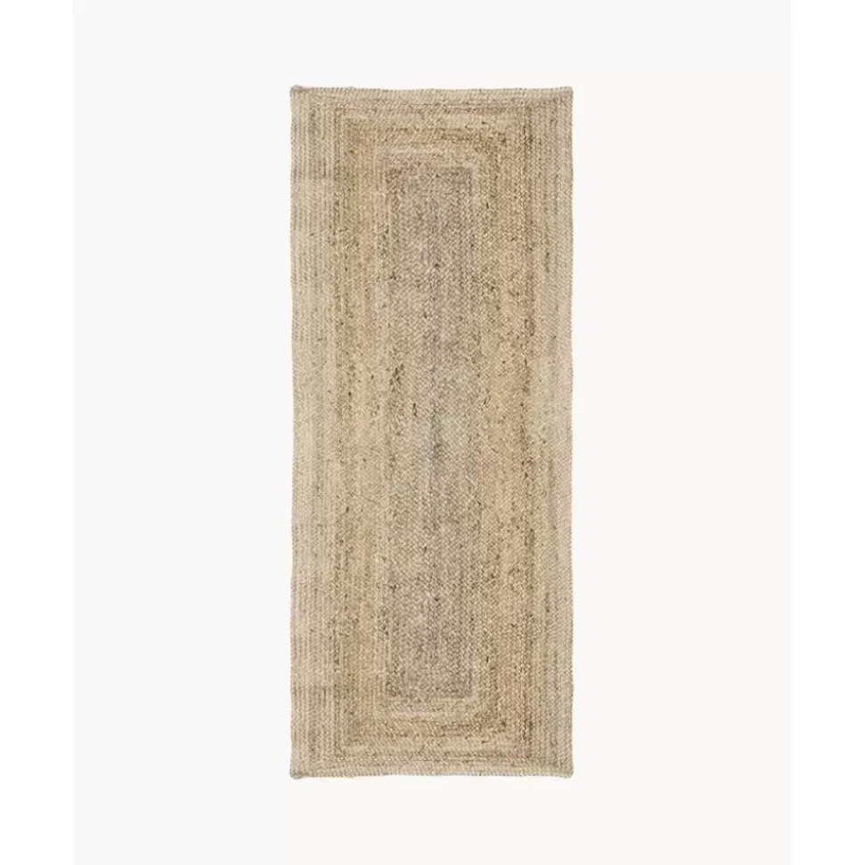 Handgefertigter Jute-Laufer Sharmila