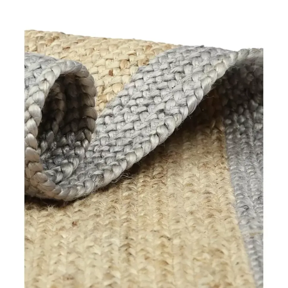 Handgefertigter Jute-Teppich Shanta