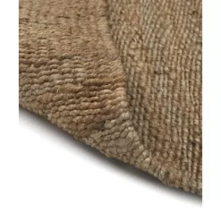 Handgefertigter Jute-Teppich Naturals Mit Fransen