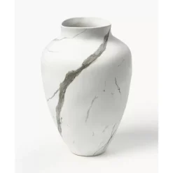 Handgefertigte Vase Latona, Marmoriert