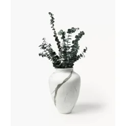 Handgefertigte Vase Latona, Marmoriert
