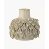 Handgefertigte Vase Mokua Aus Steingut