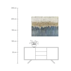 Handgemaltes Leinwandbild Danish Arts I