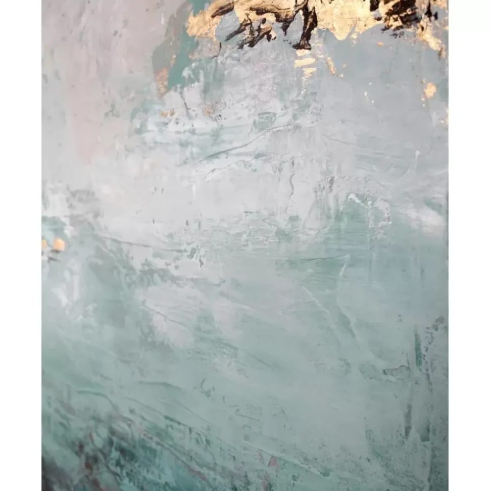 Handgemaltes Leinwandbild Gradient Grace Mit Holzrahmen