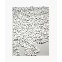 Handgemaltes Leinwandbild Organic In 3D-Optik