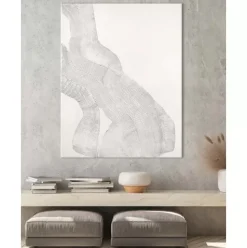 Handgemaltes Leinwandbild White Sculpture 1
