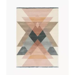 Handgetufteter Designteppich Freya Aus Wolle
