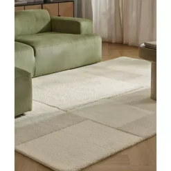 Handgetufteter Hochflor Teppich Titus