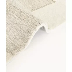 Handgetufteter Hochflor Teppich Titus