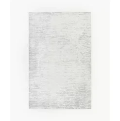 Handgetufteter Jacquard-Baumwollteppich Imani