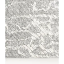 Handgetufteter Jacquard-Baumwollteppich Imani