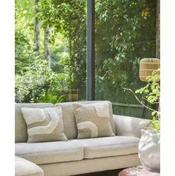 Handgewebte Kissenhulle Wool