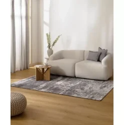 Handgewebter Baumwollteppich Luise