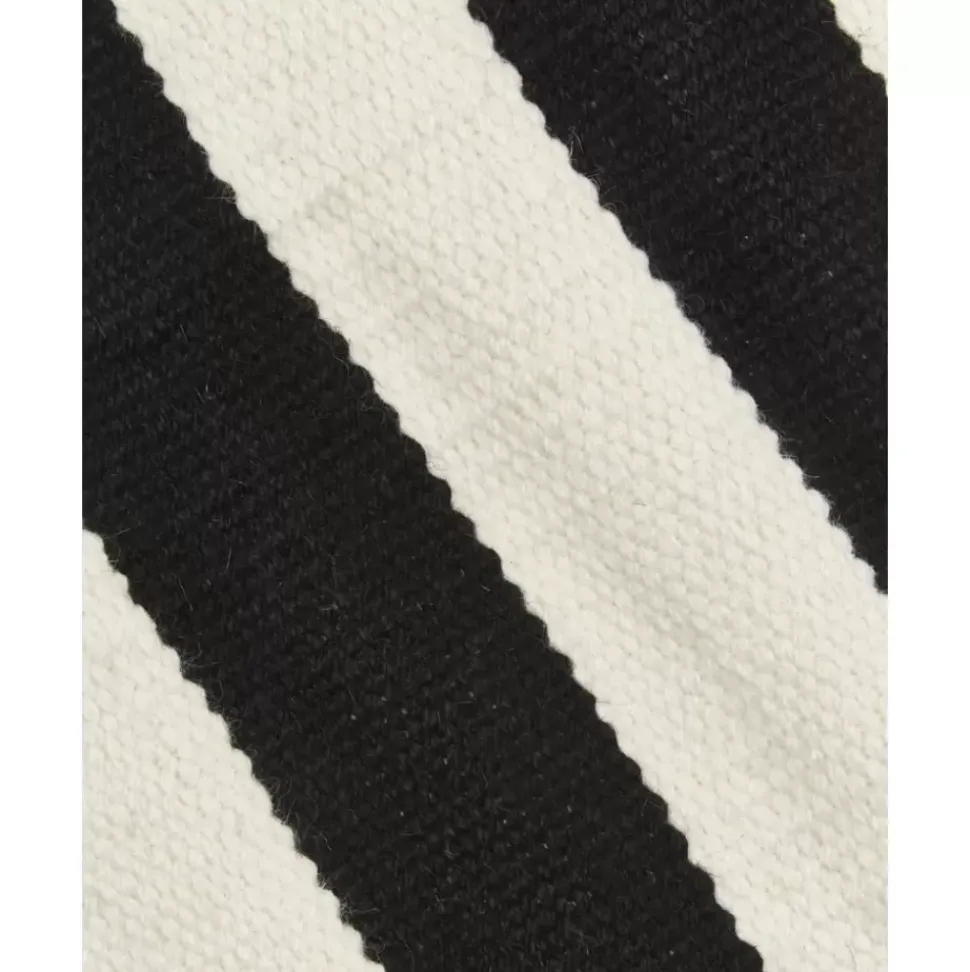 Handgewebter Kelim-Teppich Donna Mit Streifen