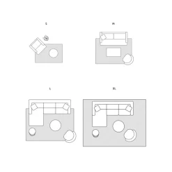 Hochflor-Teppich Louise