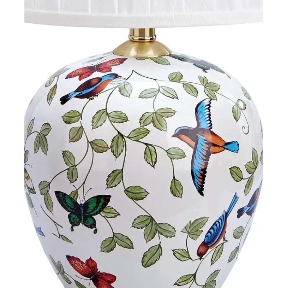 Keramik-Tischlampe Mansion