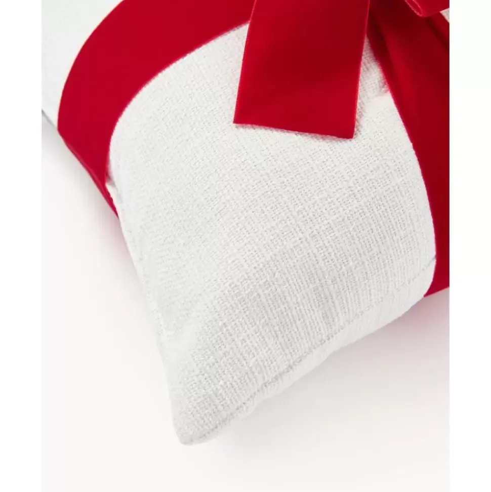 Kissen Cinnie Mit Schleife, Mit Inlett