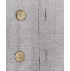 Kissenhulle Blanche Mit Holzknopfen