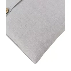 Kissenhulle Blanche Mit Holzknopfen