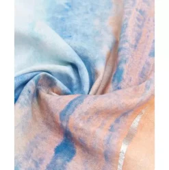 Kissenhulle Colori Im Aquarell-Look Mit Fransen