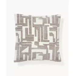 Kissenhulle Fran Mit Chenille-Stickerei