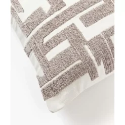 Kissenhulle Fran Mit Chenille-Stickerei