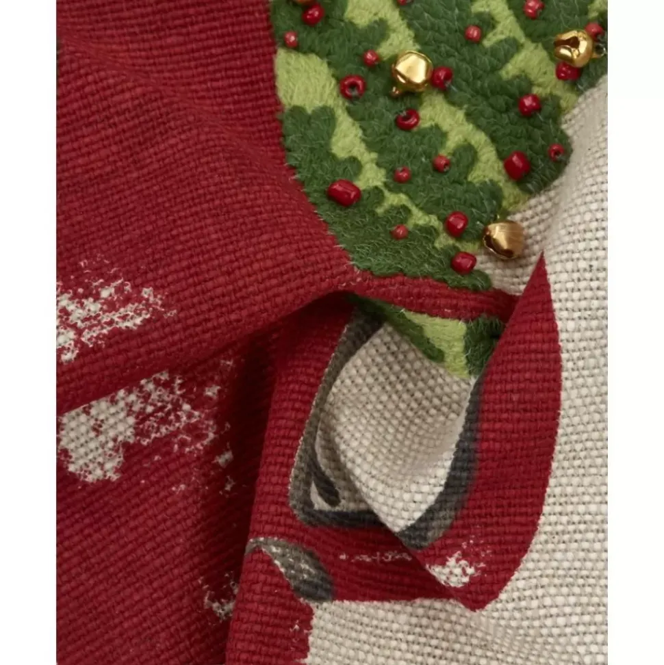 Kissenhulle Happy Holidays Mit Feinen Bestickten Details