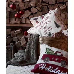 Kissenhulle Happy Holidays Mit Feinen Bestickten Details
