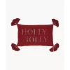 Kissenhulle Holly Jolly Mit Quasten