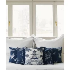 Kissenhulle Jada Mit Keder Und Blumenmotiv