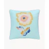 Kissenhulle Lela Mit Blumen-Motiv Aus Bio-Baumwolle