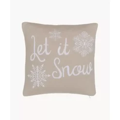 Kissenhulle Let It Snow