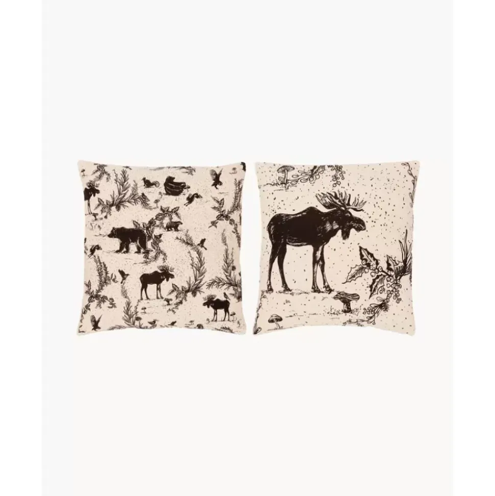 Kissenhullen Animal Toile, 2Er-Set