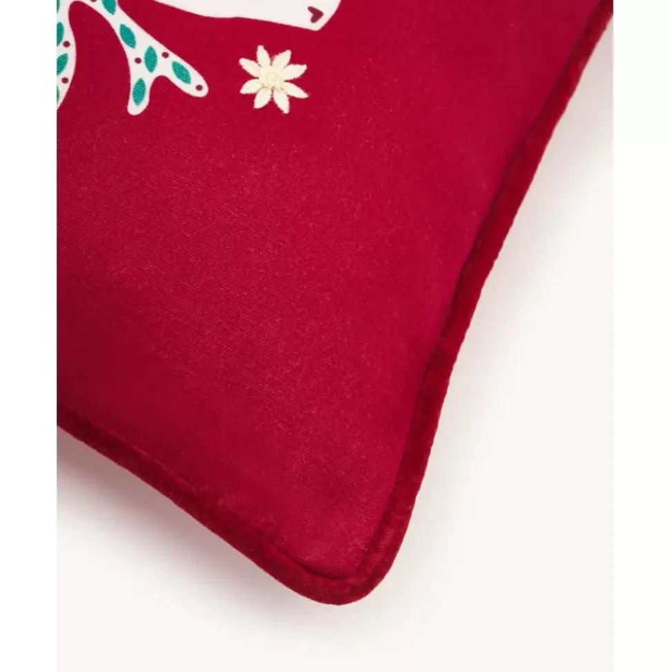 Kissenhulle Prancer Mit Winterlichem Motiv